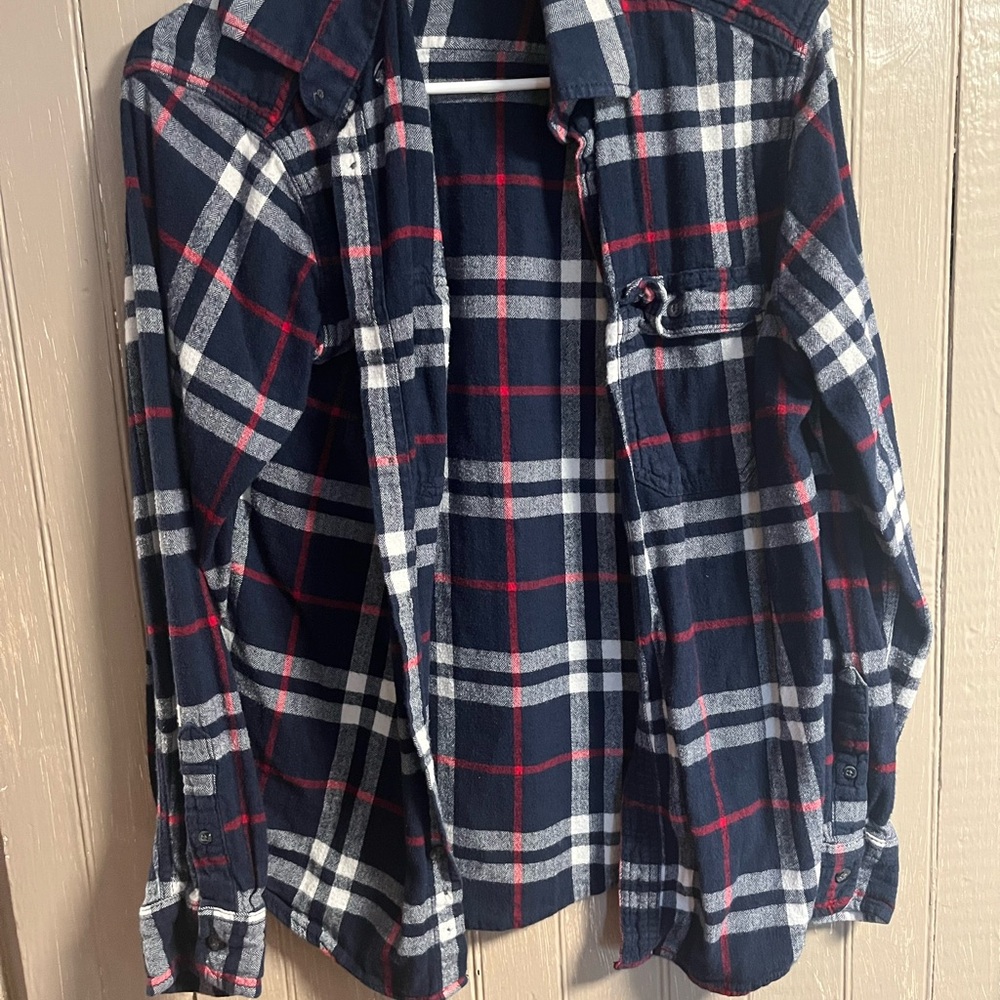 George Plaid flannel shirt